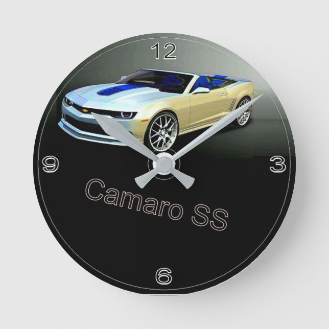 CAMARO SS ROUND CLOCK (Front)