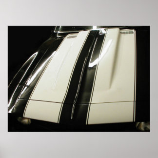 Camaro Stripes Poster