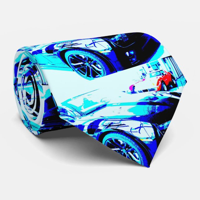 Camaro ZL1 on the showroom floor Tie (Rolled)