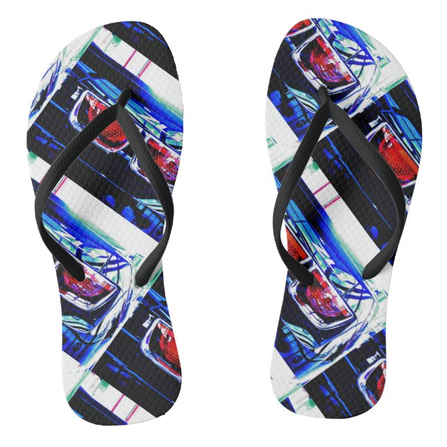Camaro ZL1 Taillight Flip Flops (Footbed)