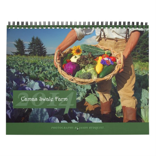 Camas Swale Farm 2014 Calendar (Cover)