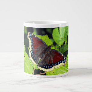 Camberwell Beauty or Mourning Cloak butterfly Large Coffee Mug