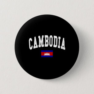 CAMBODIA 6 CM ROUND BADGE