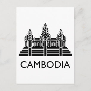 Cambodia Angkor Wat Postcard