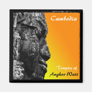 Cambodia, Angkor Watt, Asia (Magnet) Magnet