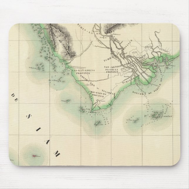 Cambodia, Asia 110 Mouse Mat (Front)