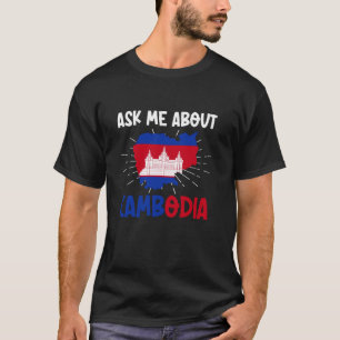 Cambodia Cambodian Flag T-Shirt