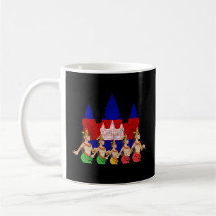 Cambodia Cambodian Khmer Traditional Dance Apsara  Coffee Mug