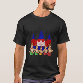 Cambodia Cambodian Khmer Traditional Dance Apsara T-Shirt