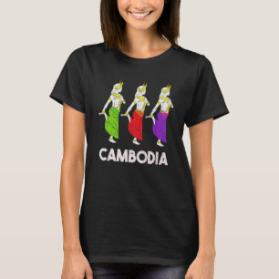 Cambodia Cambodian Khmer Traditional Dance Apsara  T-Shirt