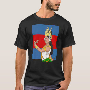 Cambodia Cambodian Khmer Traditional Dance Apsara T-Shirt