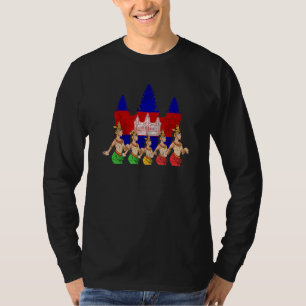 Cambodia Cambodian Khmer Traditional Dance Apsara T-Shirt
