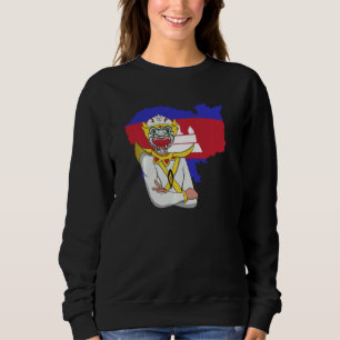 Cambodia Cambodian Khmer Traditional Dance Reamker Sweatshirt