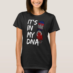 Cambodia Cambodian Proud Canada Canadian Khmer Fla T-Shirt