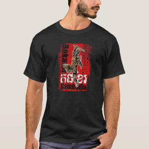 Cambodia Cambodian Proud Khmer Flag Bokator Materi T-Shirt