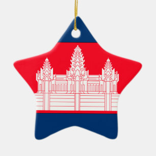 Cambodia Ceramic Tree Decoration