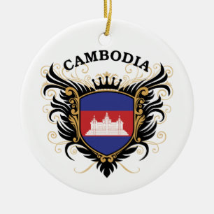 Cambodia Ceramic Tree Decoration