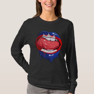 Cambodia Fan Flag Mouth Soccer Cambodian T-Shirt