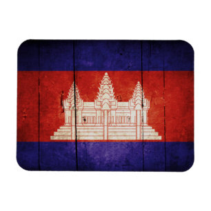 Cambodia Flag; Cambodian; Khmer Magnet