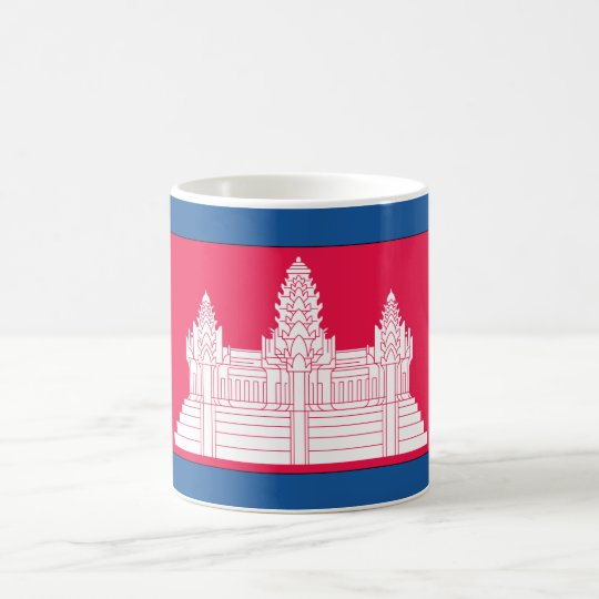 Cambodia Flag Coffee Mug