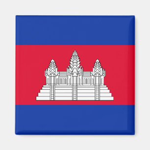 Cambodia Flag Magnet
