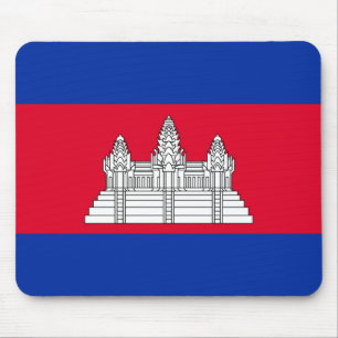 Cambodia Flag Mouse Mat