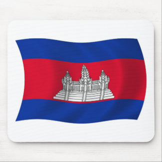 Cambodia Flag Mousepad