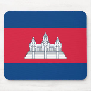 Cambodia Flag Mouspad Mouse Mat