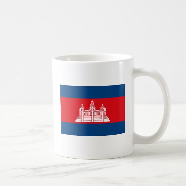 Cambodia Flag Mug (Right)
