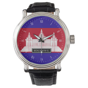 Cambodia Flag Watch