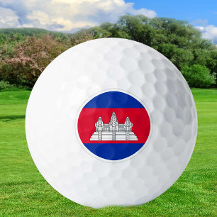 Cambodia Golf Balls, Flag Golfers / Patriots Balls