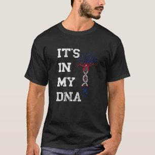 Cambodia It's In My DNA Tree Cambodian Roots Flag T-Shirt