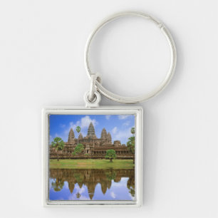 Cambodia, Kampuchea, Angkor Wat temple. Key Ring