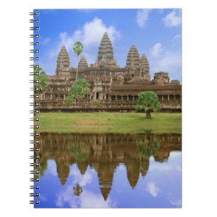 Cambodia, Kampuchea, Angkor Wat temple. Notebook