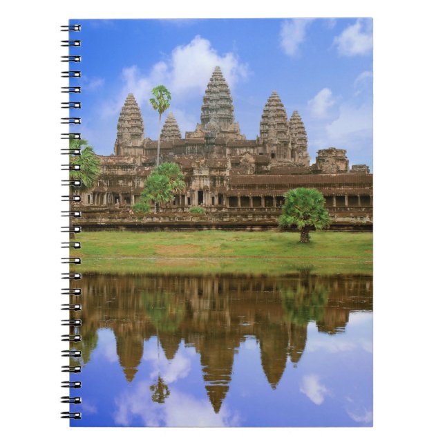 Cambodia, Kampuchea, Angkor Wat temple. Notebook (Front)