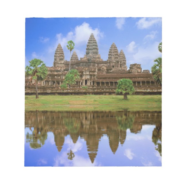 Cambodia, Kampuchea, Angkor Wat temple. Notepad (Front)