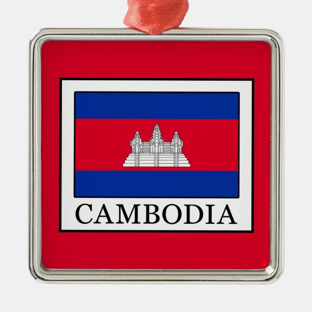Cambodia Metal Tree Decoration (Front)