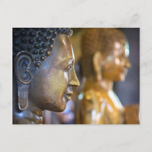 Cambodia, Phnom Penh. Buddha statues Postcard