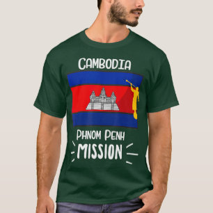 Cambodia Phnom Penh Mormon LDS Mission Gift T-Shirt