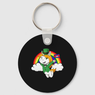 Cambodia Proud Cambodian Flag St. Patricks Day Uni Key Ring