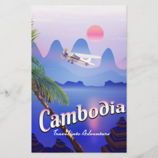 Cambodia 'Travel into Adventure' Stationery