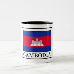 Cambodia Two-Tone Coffee Mug