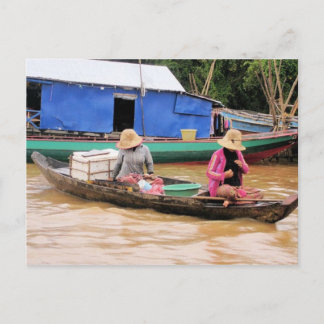 Cambodia Women Postcard