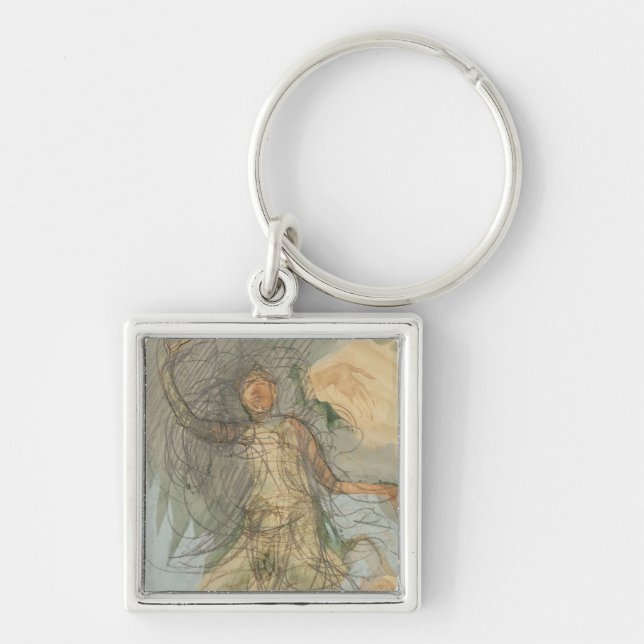 Cambodian Dancer Key Ring (Front)