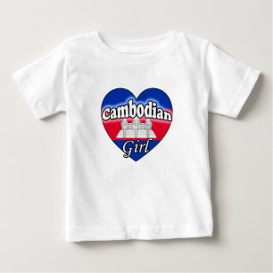 Cambodian Girl Baby T-Shirt