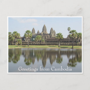 cambodian greetings postcard