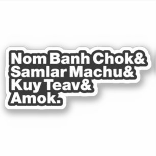 Cambodian / Khmer Street Food