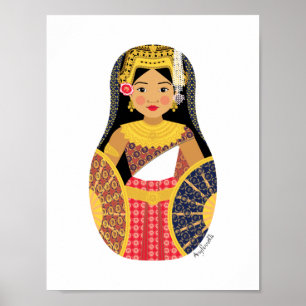 Cambodian Matryoshka Poster