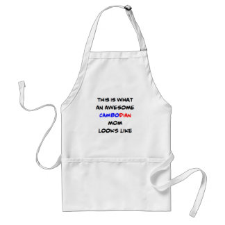 cambodian mom, awesome standard apron