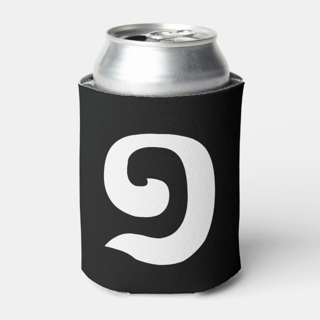 Cambodian Number 1 / One / ១ (Muəj) Khmer Language Can Cooler (Can Front)